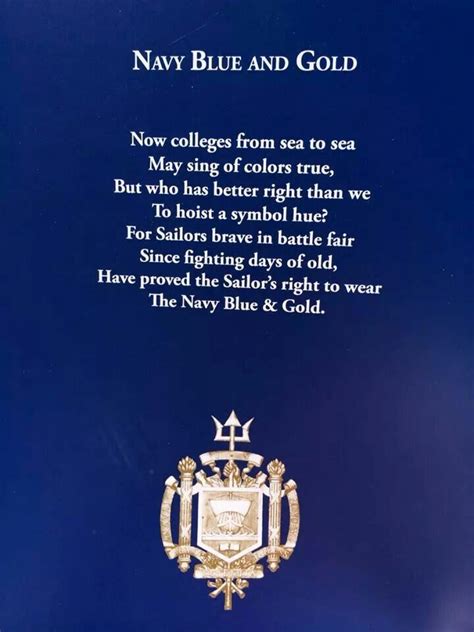 blue navy lyrics.